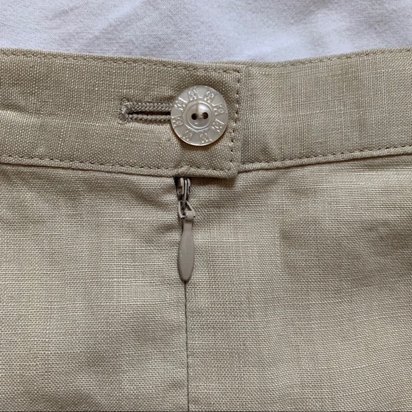 Escada linen and lace skirt - Picture 5 of 7